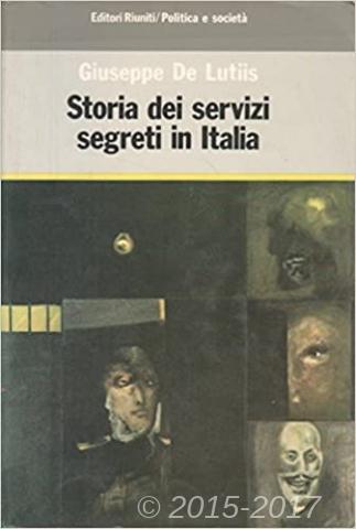 Copertina di Storia dei servizi segreti in Italia